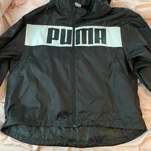 Puma wind breaker zip up